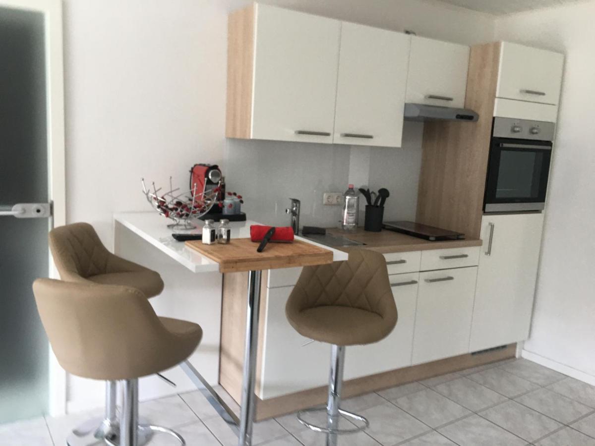 Ferienwohnung Wohnen beim Brotsommelier Darmstadt Exterior foto